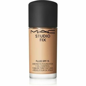 MAC Cosmetics Mini Studio Fix Fluid SPF 15 24HR Matte Foundation + Oil Control matující make-up SPF 15 odstín NW15 15 ml obraz