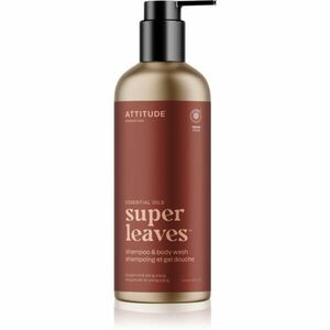 Attitude Super Leaves Bergamot & ylang-ylang šampon a sprchový gel 2 v 1 473 ml obraz