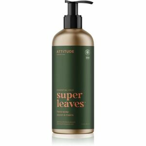 Attitude Super Leaves Essentials přírodní mýdlo na ruce Patchouli & Black Pepper 473 ml obraz