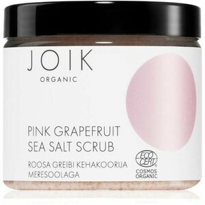 JOIK Organic Pink Grapefruit tělový peeling s mořskou solí 240 g obraz