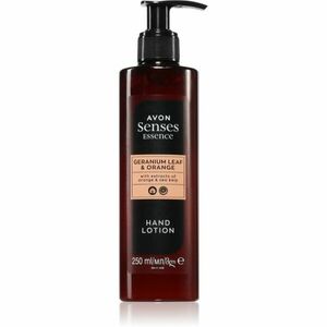 Avon Senses Essence Geranium Leaf & Orange mléko na ruce 250 ml obraz