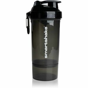 Smartshake Original2GO ONE sportovní šejkr + zásobník barva Gunsmoke 800 ml obraz