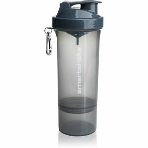 Smartshake Slim sportovní šejkr + zásobník barva Stormy Grey 800 ml obraz