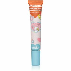 Hello Kitty Creamy Blush tekutá tvářenka 002 Be Brave 17 ml obraz