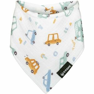 T-TOMI BIO Muslin Bib bryndák Traffic 30x45 cm obraz