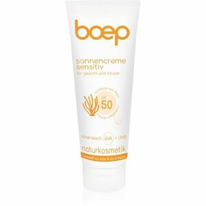 Boep Natural Sun Cream Sensitive opalovací krém SPF 50 100 ml obraz