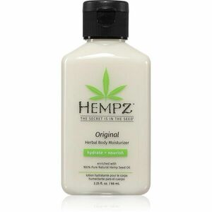 HEMPZ Original hydratační tělové mléko 66 ml obraz