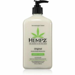 HEMPZ Original hydratační tělové mléko 500 ml obraz