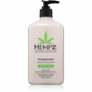 HEMPZ Pomegranate tělové hydratační mléko 500 ml obraz