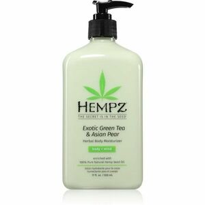 HEMPZ Exotic Green Tea & Asian Pear hydratační tělové mléko 500 ml obraz