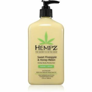 HEMPZ Sweet Pineapple Honey Melon hydratační tělové mléko 500 ml obraz