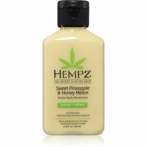 HEMPZ Sweet Pineapple Honey Melon hydratační tělové mléko 66 ml obraz