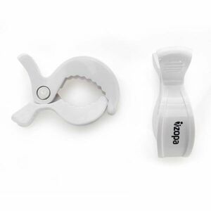 Zopa Multifunctional Stroller Clamps multifunkční klip White 2 ks obraz