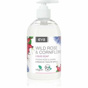 Eva Natura Wild rose & Cornflower krémové tekuté mýdlo na ruce 500 ml obraz