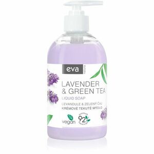 Eva Natura Lavender & Green Tea krémové tekuté mýdlo na ruce 500 ml obraz