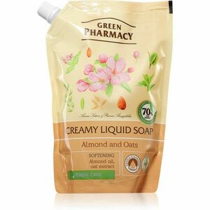 Green Pharmacy Hand Care Almond & Oats tekuté mýdlo 460 ml obraz