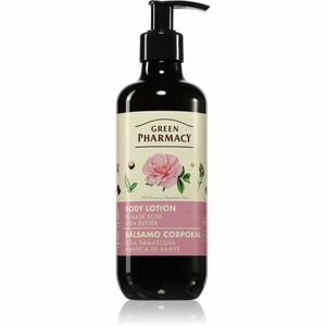 Green Pharmacy Body Care Damask Rose & Shea Butter vyživující tělové mléko 400 ml obraz