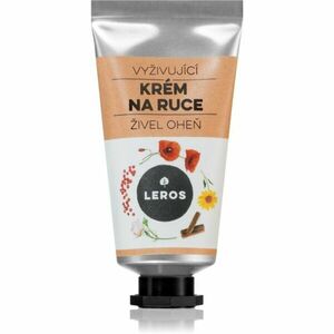 Leros Živel oheň Růžový pepř & skořice výživný krém na ruce s bambuckým máslem 30 ml obraz