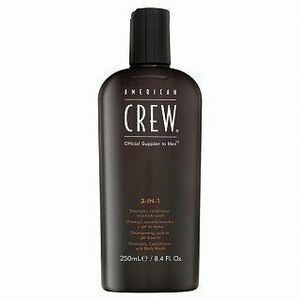 American Crew 3-in-1 šampon, kondicionér a sprchový gel pro každodenní použití 250 ml obraz