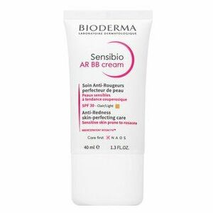 Bioderma Sensibio AR BB Cream Anti-Redness Skin-Perfecting Care Claire Light BB krém proti zarudnutí 40 ml obraz