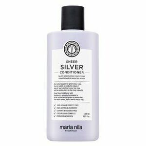 Maria Nila Sheer Silver Conditioner posilující kondicionér pro blond vlasy 300 ml obraz