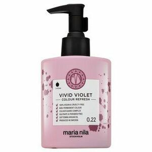 Maria Nila Colour Refresh vyživující maska s barevnými pigmenty pro vlasy s fialovými odstíny Vivid Violet 300 ml obraz