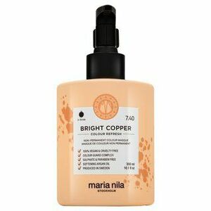 Maria Nila Colour Refresh vyživující maska s barevnými pigmenty pro oživení měděných odstínů Bright Copper 300 ml obraz