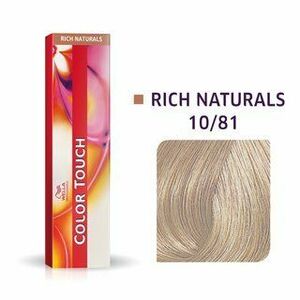 Wella Professionals Color Touch Rich Naturals profesionální demi-permanentní barva na vlasy s multi-dimenzionálním efektem 10/81 60 ml obraz