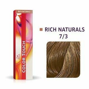 Wella Professionals Color Touch Rich Naturals profesionální demi-permanentní barva na vlasy s multi-dimenzionálním efektem 7/3 60 ml obraz