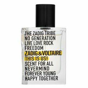 Zadig & Voltaire This is Us! toaletní voda unisex 30 ml obraz