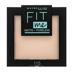 Maybelline Fit Me! Matte + Poreless Powder pudr s matujícím účinkem 115 Ivory 9 g obraz