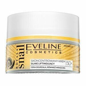 Eveline Royal Snail Concentrated Intensely Lifting Cream 50+ liftingový zpevňující krém proti vráskám 50 ml obraz