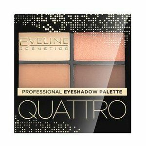 Eveline Quattro Professional Eyeshadow Palette paletka očních stínů 1 3, 2 g obraz