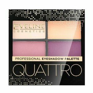 Eveline Quattro Professional Eyeshadow Palette paletka očních stínů 3 3, 2 g obraz