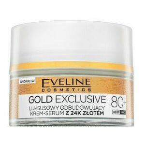 Eveline Gold Exclusive Luxurious Regenerating Cream Serum 80+ pleťový krém pro zralou pleť 50 ml obraz