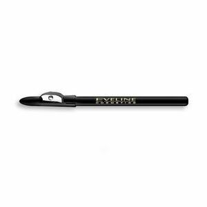 Eveline Eyeliner Pencil tužka na oči s ořezávátkem Black obraz