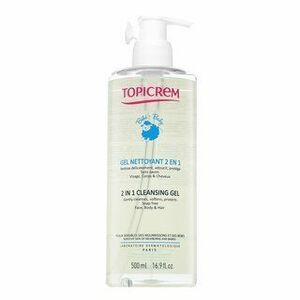 Topicrem Bébé 2 in 1 Cleansing Gel čistící gel pro děti 500 ml obraz