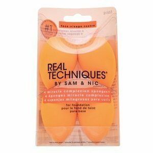 Real Techniques Miracle Complexion Sponges 4 pcs houbička na make-up obraz