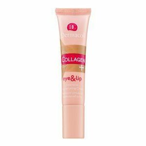 Dermacol Collagen+ rozjasňující a omlazující krém Eye & Lip Intensive Rejuvenating Cream 15 ml obraz