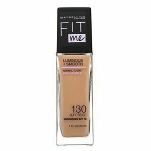 Maybelline Fit Me! Luminous + Smooth Foundation tekutý make-up s matujícím účinkem 130 Buff Beige 30 ml obraz