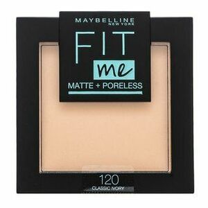 Maybelline Fit Me! Matte + Poreless Powder pudr s matujícím účinkem 120 Classic Ivory 9 g obraz