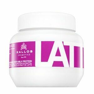 Kallos Latte Hair Mask posilující maska pro barvené, chemicky ošetřené a zesvětlené vlasy 275 ml obraz