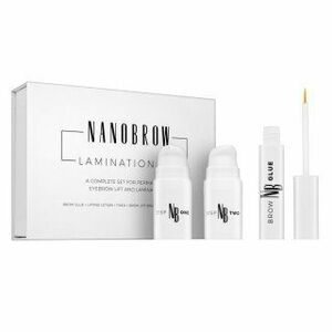 Nanobrow Lamination Kit sada na úpravu obočí obraz