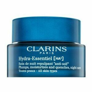 Clarins Hydra-Essentiel [HA²] noční krém Plumps Moisturizes and Quenches Night Care 50 ml obraz