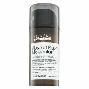 L´Oréal Professionnel Série Expert Absolut Repair Molecular Professional Leave-in Mask bezoplachová maska pro poškozené vlasy 100 ml obraz