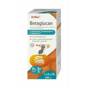 Dr. Max Betaglukan + vitamin C 245 ml obraz