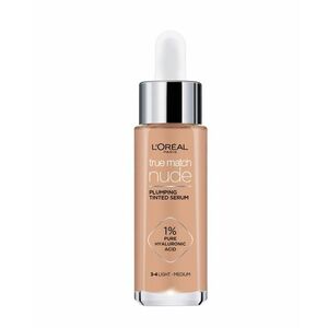 Loréal Paris True Match Nude odstín 3-4 Light Medium tónující sérum 30 ml obraz