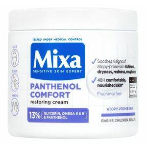 Mixa Panthenol Comfort obnovující tělová péče pro pokožku se sklonem k atopii 400 ml obraz