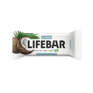 LifeFood Lifebar tyčinka kokosová BIO 40 g obraz