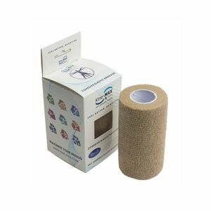 KineMAX Cohesive 10 cm x 4, 5 m elastické samofixační obinadlo 1 ks tělové obraz